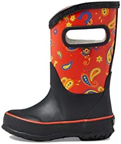 BOGS Rain Boot Western (Toddler/Little Big Kid), Red Multi, 7 US Unisex | Image 3