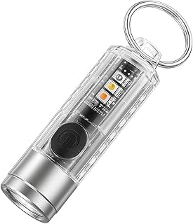 Mini LED Keychain Flashlight – Portable Rechargeable Pocket Torch with Key Ring | Ultra Bright Compact Emergency Light for Outdoor, Travel, Camping & Daily Use-image-4