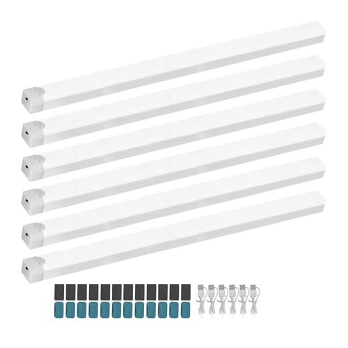 Atyhao �A���_�[�L���r�l�b�g�Ɩ��[�d�����[�V�����Z���T�[LED���C�g���i�K�����@�\�t�����C�A���_�[�J�E���^�[���C�g�L�b�`���N���[�[�b�g�K�i�{�I�p (6PCS)