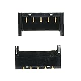 2PCS 5-pin Internal Wire-to-Board Battery Connector Socket Clip Port Replacement Motherboard Battery FPC Connector Socket for Nintendo Switch/Switch OLED