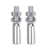 Photo Gallery zilimontt per pedivelle per bicicletta cunei 8,5 mm 9,0 mm perni in acciaio con dadi e rondelle per fissare la guarnitura al movimento inferiore, coppia di perni di fissaggio corona per (9,0 mm) Photo Gallery zilimontt per pedivelle per bicicletta cunei 8,5 mm 9,0 mm perni in acciaio con dadi e rondelle per fissare la guarnitura al movimento inferiore, coppia di perni di fissaggio corona per (9,0 mm)
