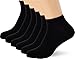 Produktbild Nur Der 6er Pack Cotton Sneaker Socken Herren, schwarz, 46