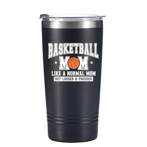 Onebttl Basketball Mom Gifts 20oz Tumbler with Lid & Straw