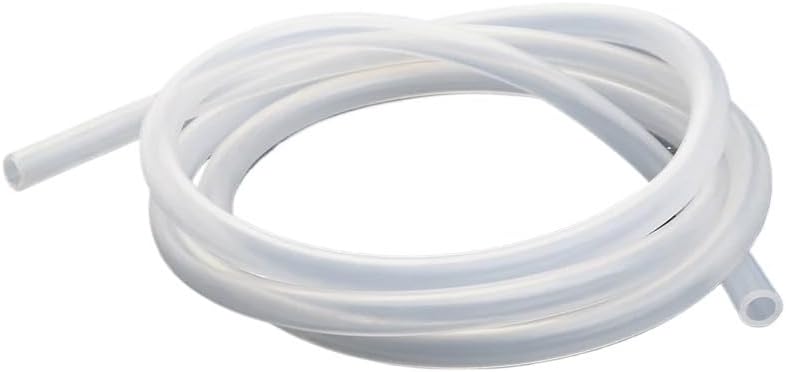 Brewing accessories Food Grade Silicone Hose, Homebrew Craft Beer Kegerator Beverage Dispenser Liquid Line,1Meter Length Non-Toxic Clear Beer Tubing Brewing accessories(8x12)