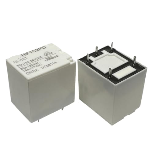 Relais 5 broches HF152FD 12-1ZS 12V 16A pour circuit imprimé