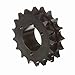 Browning D60P17 Roller Chain Sprockets, Split Taper, Bushed, Steel, 2 Strand, 60 Pitch, 17 Teeth