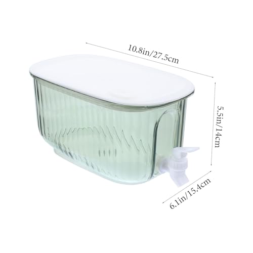 Contenedor de bebidas de 4l con grifo de flujo suave y plástico resistente 3