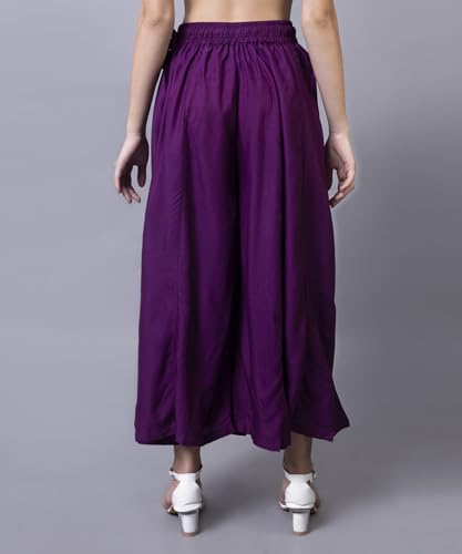 Image of Rayon Comfort Fit Palazzo