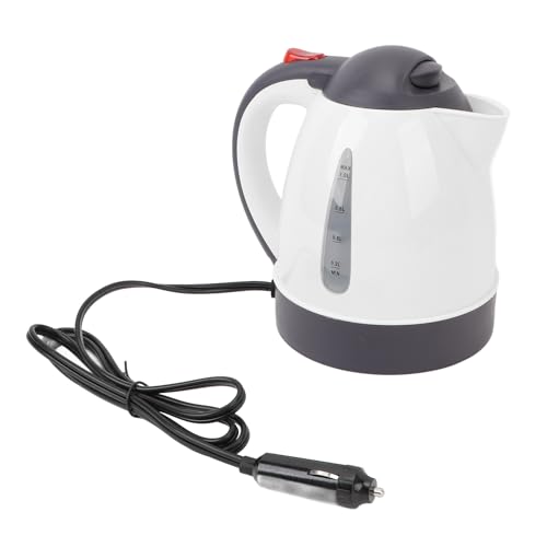 Tetera eléctrica portátil para auto Qiilu 1000ml 12V miniatura 5