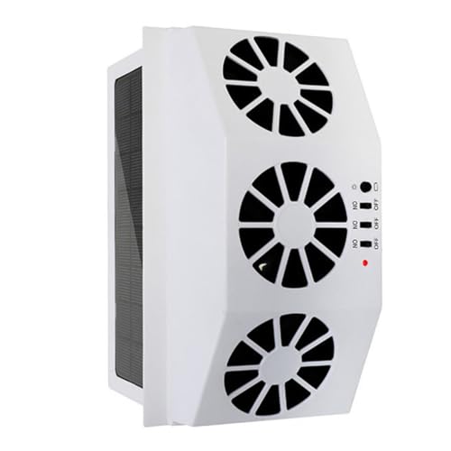 Ventilateur solaire de voiture à régulation de température automatique