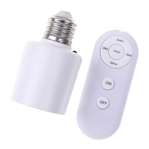 Image of Remote Control Light Socket Long Distance Adapter for Front Door Home Indoor|Home & Garden|Lamps, Lighting & Ceiling Fans|Lighting Parts & Accessories