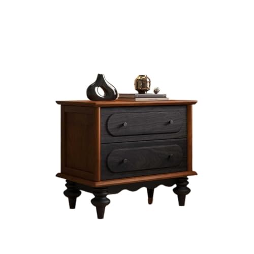 GENHAOSAN Mesita De Noche Mesita De Noche Totalmente De Madera Maciza, Mesita De Noche, Almacenamiento, Mesita De Noche For Dormitorio Y Hogar Muebles De Dormitorio(01)