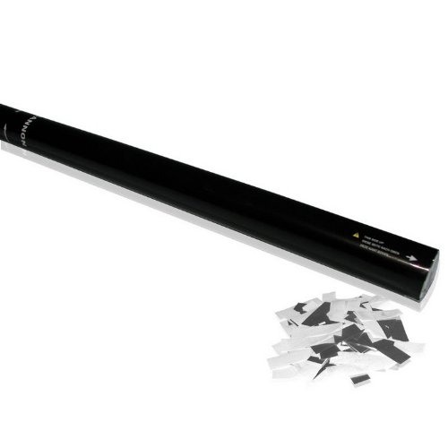 Magic FXHandheld Confetti Cannon 80 cm White/Silver Metallic