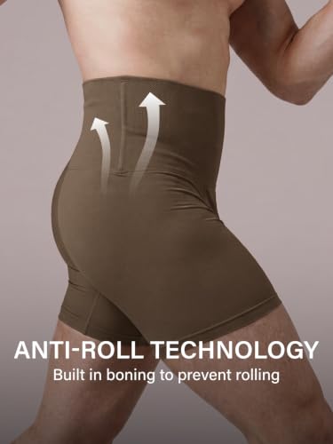 Image of DAMENSCH Men's Compression Shapewear Trunk, Comfortable Stretchy Body Shaper, Posture Correcting Tummy Tucker, Breathable Support Underwear