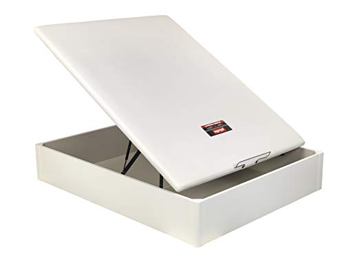 Canapé Abatible Pikolin 3D Madera - Blanco, 150x190cm