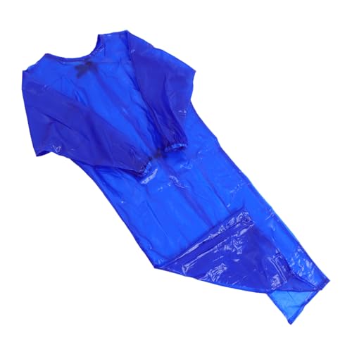 Angoily Long-sleeve Dishwashing Apron Waterproof and Oil-resistant Workwear Unisex for (s)