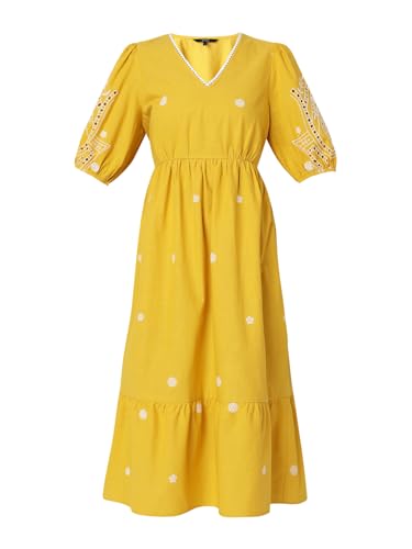 Image of VERO MODA Midi Fit and Flare Dress for Women