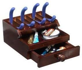 Desktop Wood Tool Organizer Jewelry Craft Plier and Tool Organizer with Drawer - Park Your Pliers