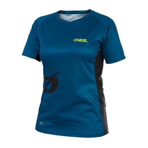 Hätte Hätte Fahrradkette Shirt - Mountainbike Rennrad Lustig 6 O'NEAL | Mountainbike-Trikot | MTB Mountainbike DH Downhill FR Freeride | Atmungsaktives Material, Weiblicher Schnitt | Soul Women's Jersey | Damen | Petrol | Größe L