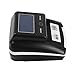 Portable Counterfeit Bill Detector, Rechargeable Money Checker Machine for USD & EUR with UV/MG/IR Detection, Total Value Display & Fast Counting (Black)