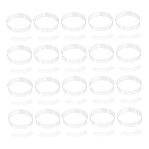 Beavorty 200pcs Shirt Collar Strips Plastic Fixing Strips for Blouse Smooth Edges with Butterfly Clips Essential Shirt Accessories for Enhanced Collar Shape