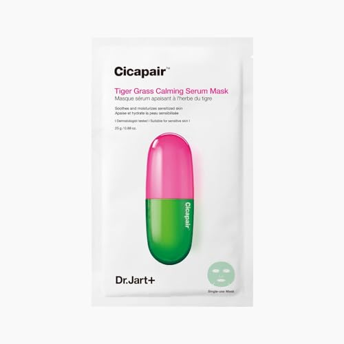 Dr. Jart+ Cicapair Tiger Grass Calming Serum Mask | 25g | Single...