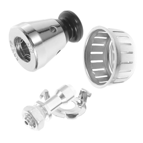 Juego completo de repuestos para ollas a presión: válvula de seguridad, tubo de escape, cubierta antiobstrucción y clip, aleación de aluminio miniatura 1