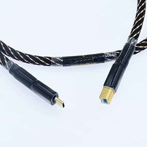 Câble adaptateur DAC Midi Type-C anti latence USB 2.0 type C vers B - 7
