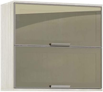 Armário Aéreo 2 Portas Basculante Classic Anita Luciane Móveis Le...