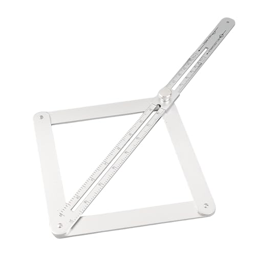 Buscador de ángulos de aleación de aluminio ajustable Garosa miniatura 6