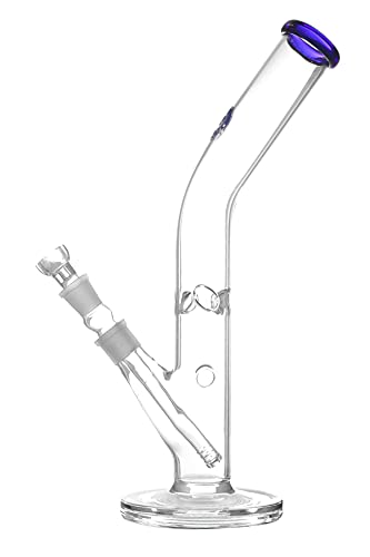Heisenberg Glasbong TX Burner 38cm Wasserpfeife NS19 (mit Eisfach)