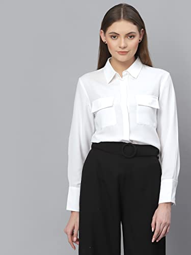 Image of Style Quotient Women Black Formal Shirt