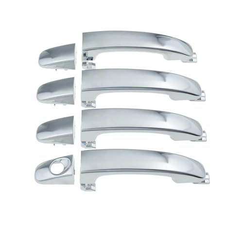Poignée porte extérieure chromée avec capuchon UC9M5841XA Everest T6