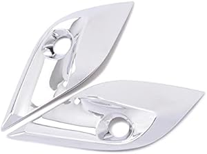 TOYOREY Fit for Mazda 6 Atenza 2017 2018, car Fog lamp Cover, Chrome Durable Automotive Front Fog Lamps, car Exterior Accessories