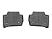 WeatherTech Custom Fit FloorLiners for F-Pace, Velar - 2nd Row (449632), Black