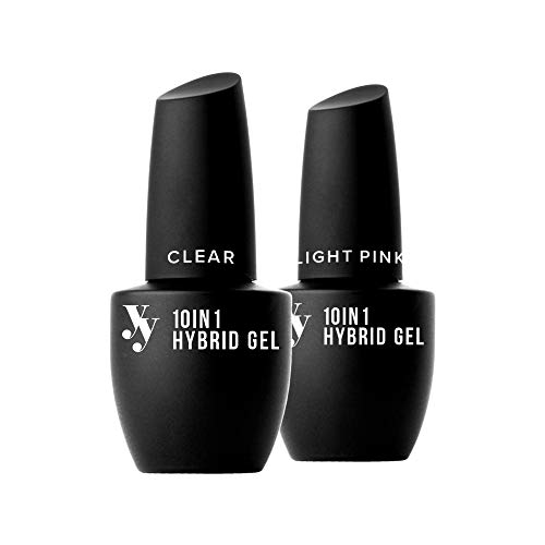 YES!YOU 10in1 Set: 2-piece set of 10in1 Hybrid Gel (clear and light pink) thumbnail