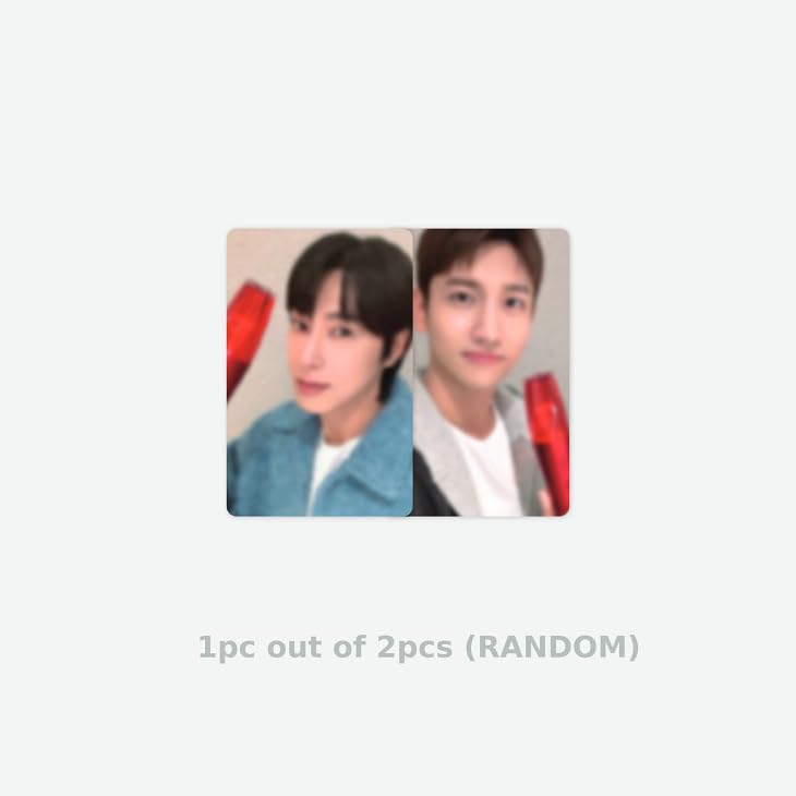 Dreamus TVXQ DBSK - Official Fanlight Light Stick + 1 Random Photocard, Red, TVLS22452