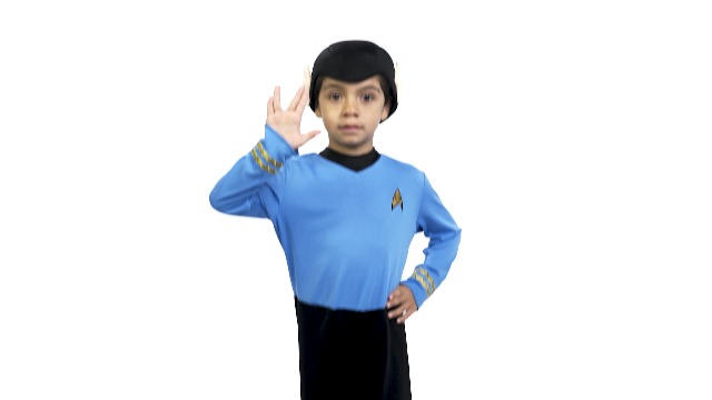 Disfraz oficial deluxe Star Trek para niños pequeños miniatura 7