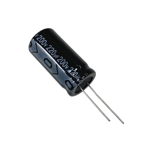 GEMCON GHR 200V 220uF 18×36mm Condensador electrolítico de aluminio