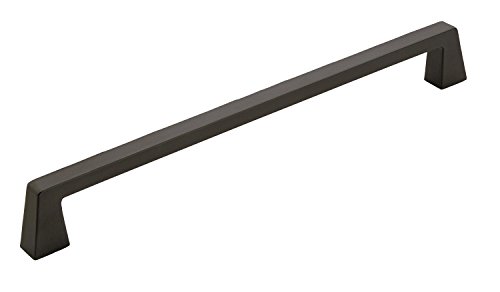 Amerock | Appliance Pull | Black Bronze | 12 inch (305 mm) Center to Center | Blackrock | 1 Pack | Drawer Pull | Drawer Handle | Cabinet Hardware
