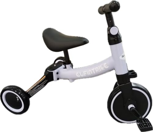 besrey 5 en 1 - Rueda para niños (triciclo infantil, para niños de 1 año a 4 años), color morado claro
