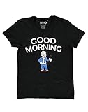  Fallout Vault Boy - Good Morning Camiseta Negro S