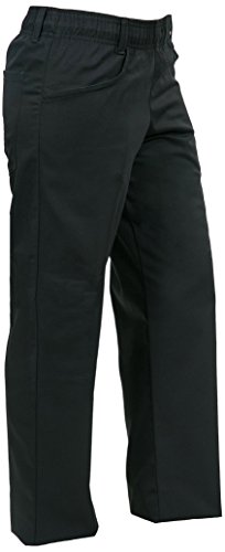 Mercer Culinary M61080BK1X Genesis Women's Chef Pants, X-Large, Black