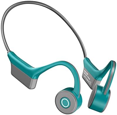 Bone Conduction Headphones, Wireless Bluetooth Sports Earphones with Mic, 8H Playtime, Open Ear Lightweight Headset for Listening, Cycling, Hiking, Driving