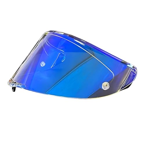 AGV Pista Corsa Gprr Visor Commpatible with for Day and Night Use (Aurora Blue)