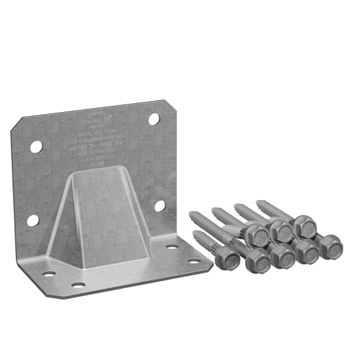 Simpson Strong-Tie HGA10KT HGA Galvanized Hurricane Gusset Angle with SDS Screws (10-Qty)(Pack of 2)