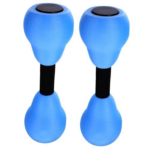 Abaodam 2 Mancuernas Para Deportes Acuáticos Equipo De Pesas Para Piscina Fitness Aeróbic Acuático Equipo De Aeróbic Acuático Mancuernas Ajustables De Eva Azul