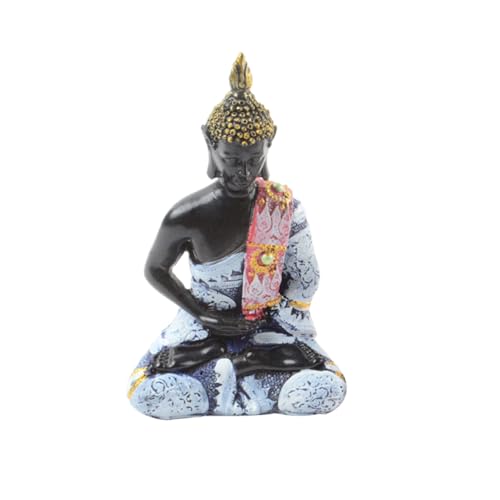 Décoration de voiture Bouddha contre le stress au volant en résine