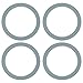Olivine 4 Piezas Juntas de Anillo de Sellado de Licuadora Junta TóRica Junta TóRica de Silicona para y Osterizer Licuadora para 4961
