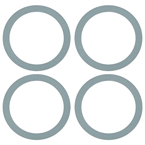 Pasotim 4 Pack Blender Sealing Rings - Silicone O-Ring Gaskets for Osterizer Blender - Grey